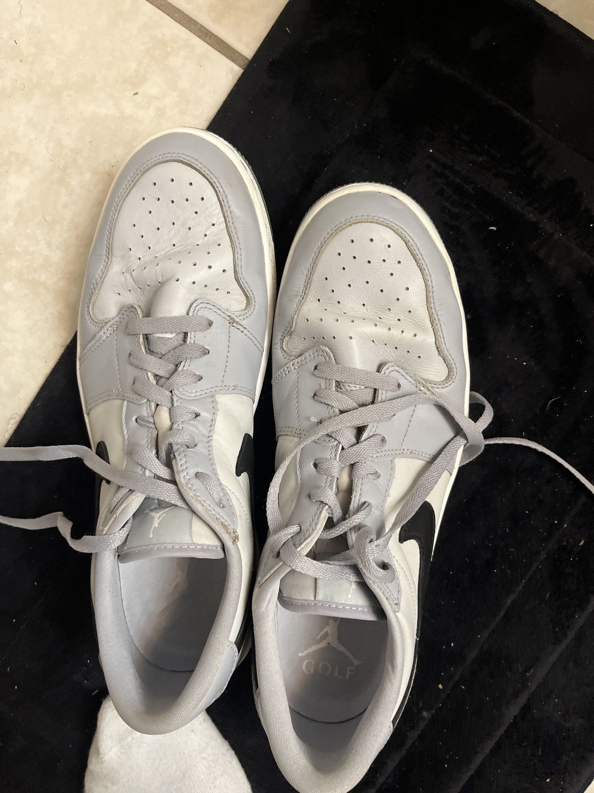 Jordan Brand Jordan 1 low top golf shoe Size US 12 / EU 45 - 1 Thumbnail