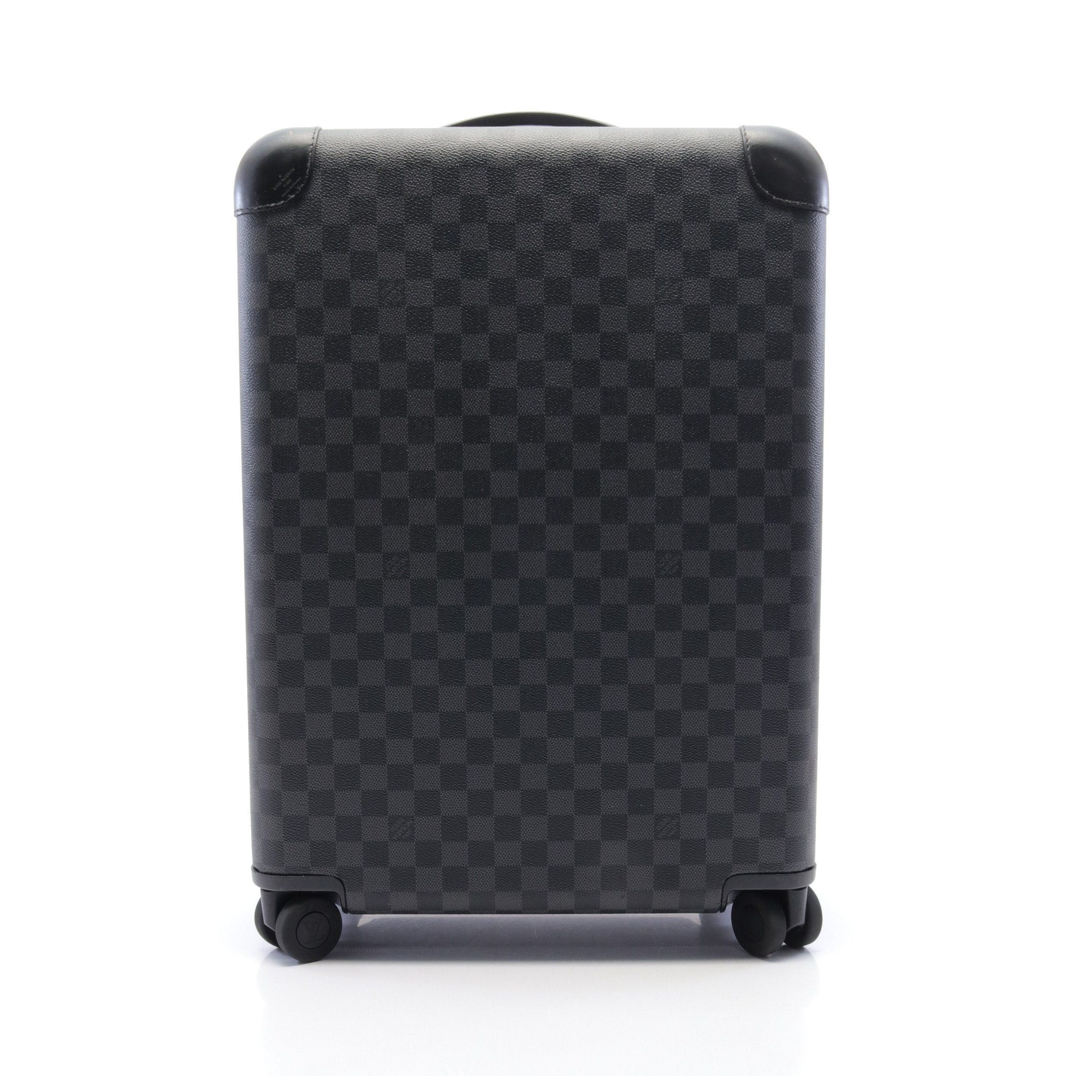 Louis Vuitton Louis Vuitton Horizon 55 Damier Graphite Carry Case Suitcase Leather Black Size ONE SIZE - 1 Thumbnail