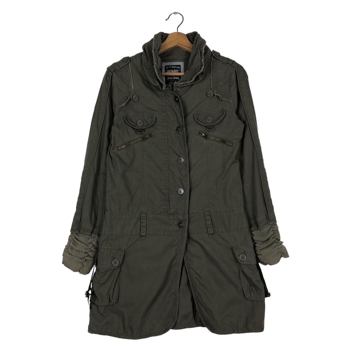 If Six Was Nine 🔥Parachute Biker Jacket Bondage Design Von Dutch Cargo Size US L / EU 52-54 / 3 - 1 Thumbnail