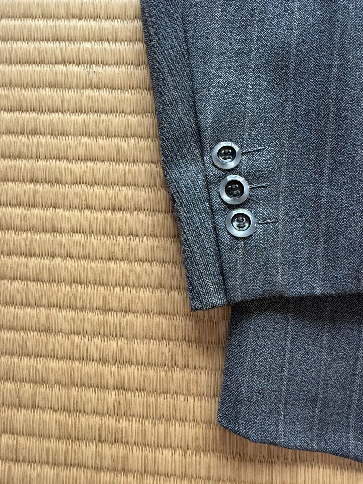Other Mossy Blue New Wool Japanese Vintage Suit Set Size 40R - 5 Thumbnail