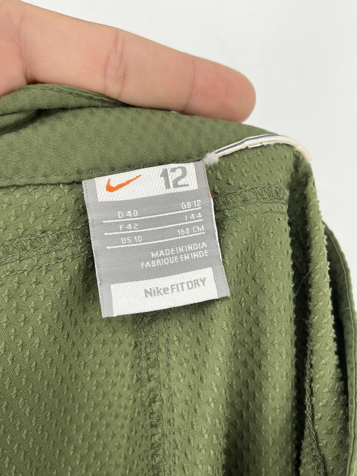 Nike × Vintage Vintage Y2K Nike Nylon Drill Track Pants NikeFit Size US 32 / EU 48 - 12 Thumbnail