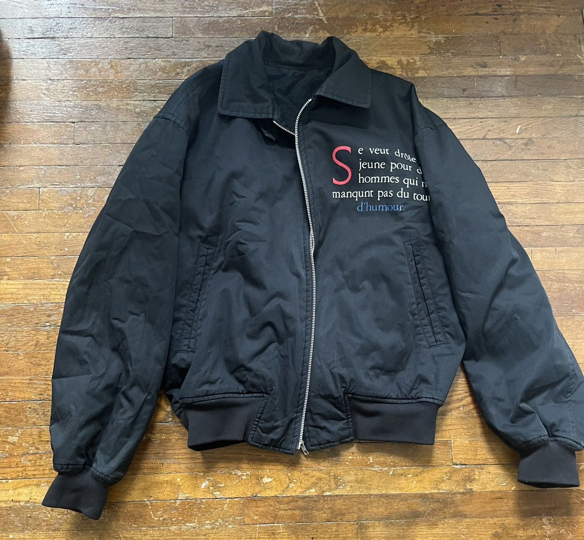 Hai Sporting Gear × Issey Miyake × Japanese Brand Rare AW88-89 Issey Miyake “DueTrio” Bomber Jacket Size US M / EU 48-50 / 2 - 3 Thumbnail