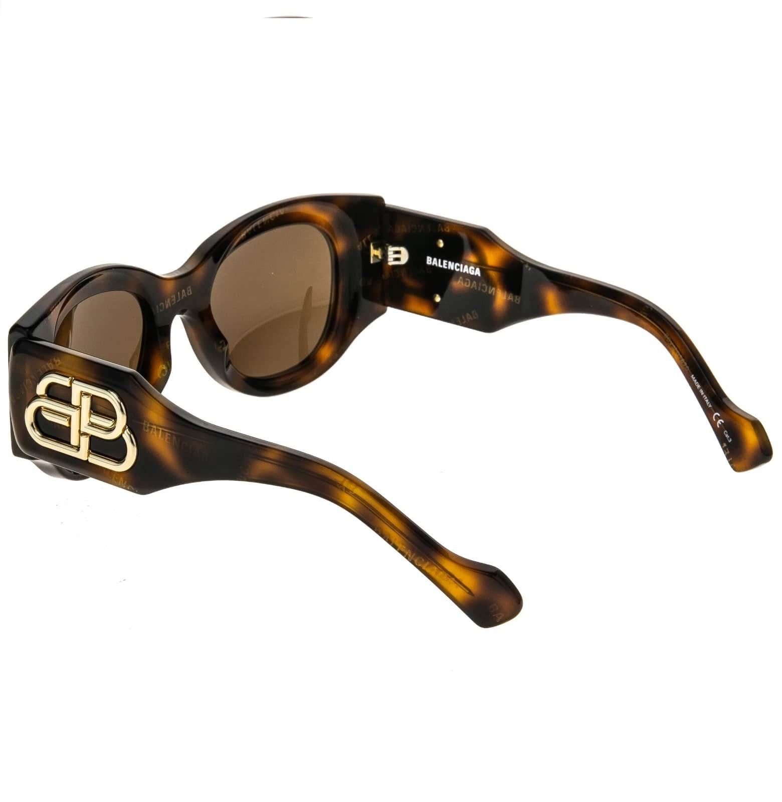 Balenciaga BALENCIAGA BB0070S PARIS CAT 0070 007 Chunky Sunglasses Size ONE SIZE - 8 Thumbnail