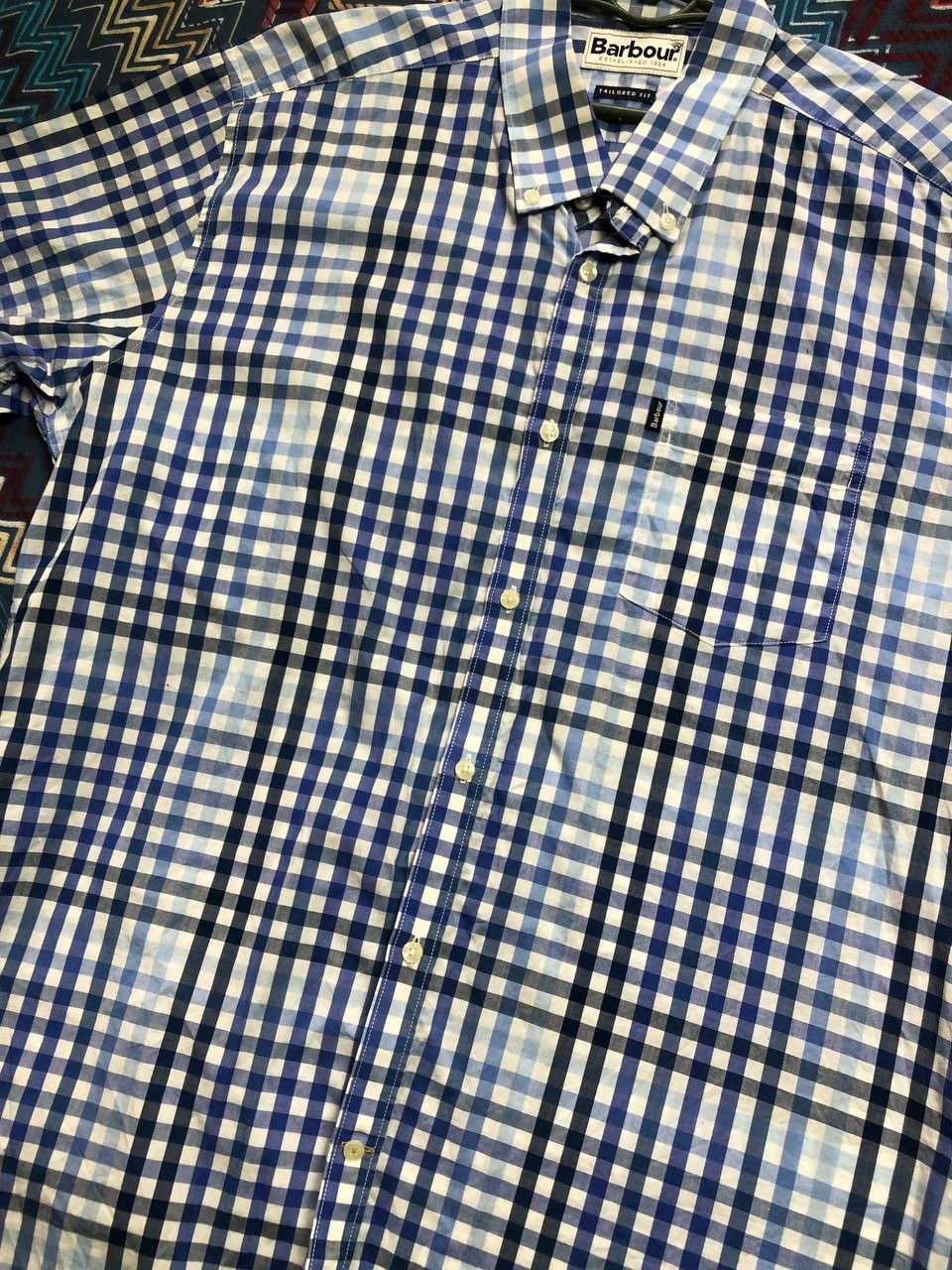 Barbour Vintage Y2K Barbour shirt streetwear luxury Size US L / EU 52-54 / 3 - 5 Thumbnail
