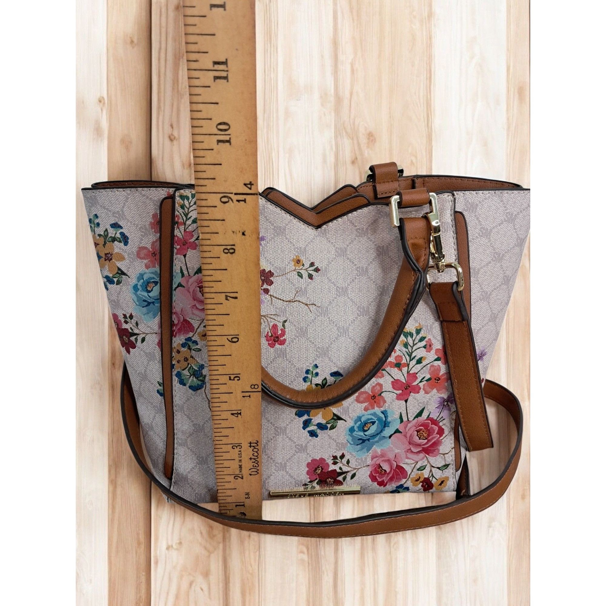 Steve Madden Steve Madden Bjapan Floral Crossbody Tote Size ONE SIZE - 15 Thumbnail