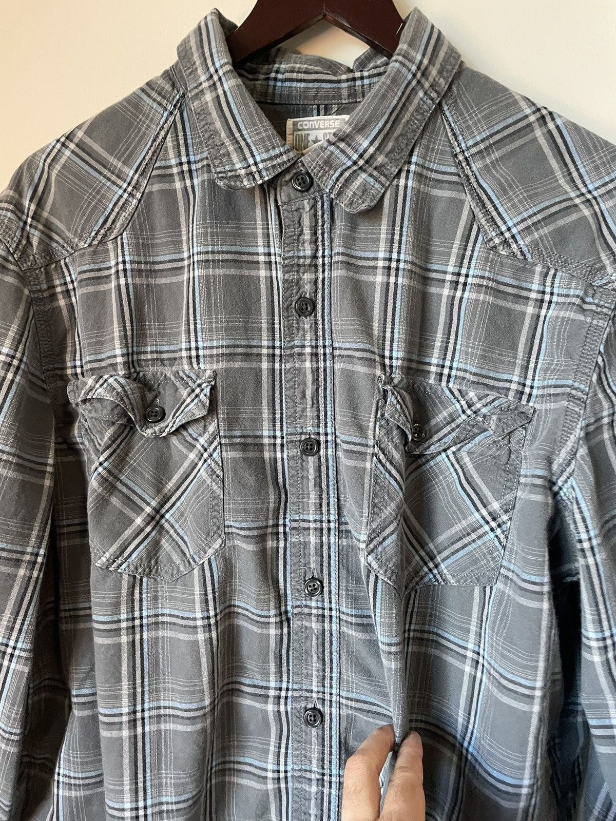 Converse Converse One Star long sleeve flannel Size US XL / EU 56 / 4 - 3 Thumbnail