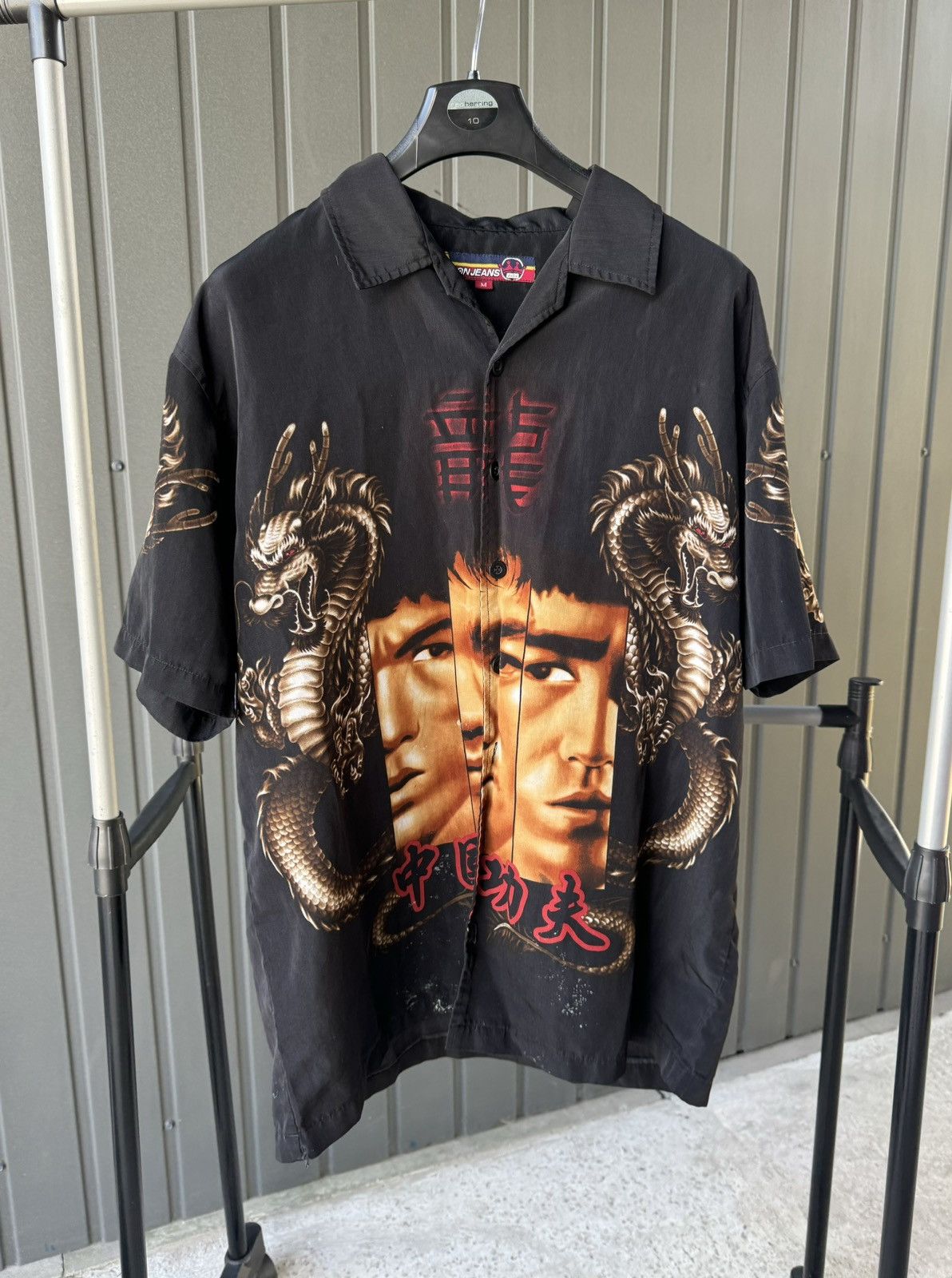 Vintage Vintage Bruce Lee Shirt Dnon Jeans Y2K Size US M / EU 48-50 / 2 - 1 Thumbnail