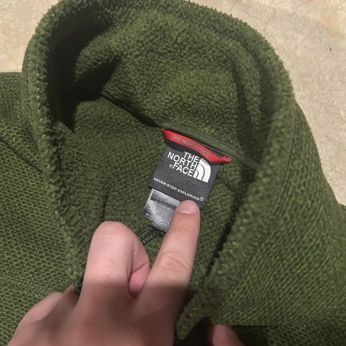 Polartec × The North Face The North Face Zip Up Fleece Polartec Jacket Green Size US XL / EU 56 / 4 - 5 Thumbnail