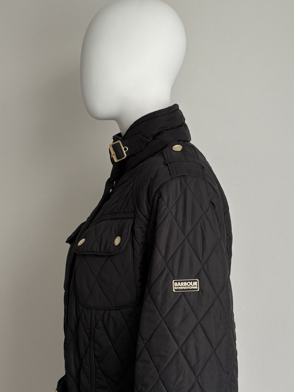 Barbour Barbour International Tourer Polarquilt Black Jacket 14 XXL Size XXL / US 16-18 / IT 52-54 - 9 Thumbnail