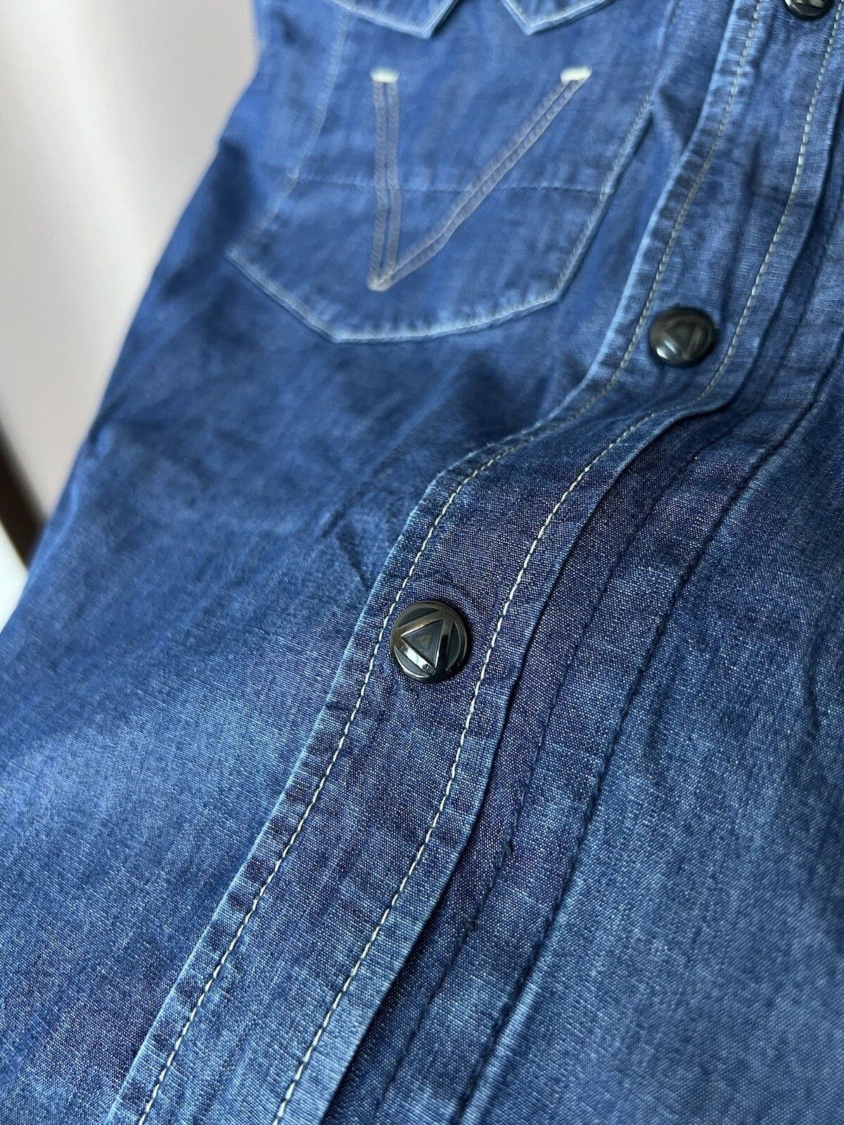 G-Star G-Star Raw Denim Motor Front Shirt Men Size M Long Sleeve Size US M / EU 48-50 / 2 - 11 Thumbnail