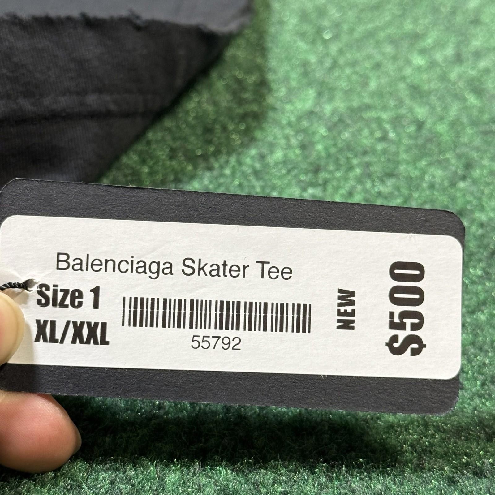Balenciaga Balenciaga Skater Tee XL/XXL New Size US XL / EU 56 / 4 - 6 Thumbnail