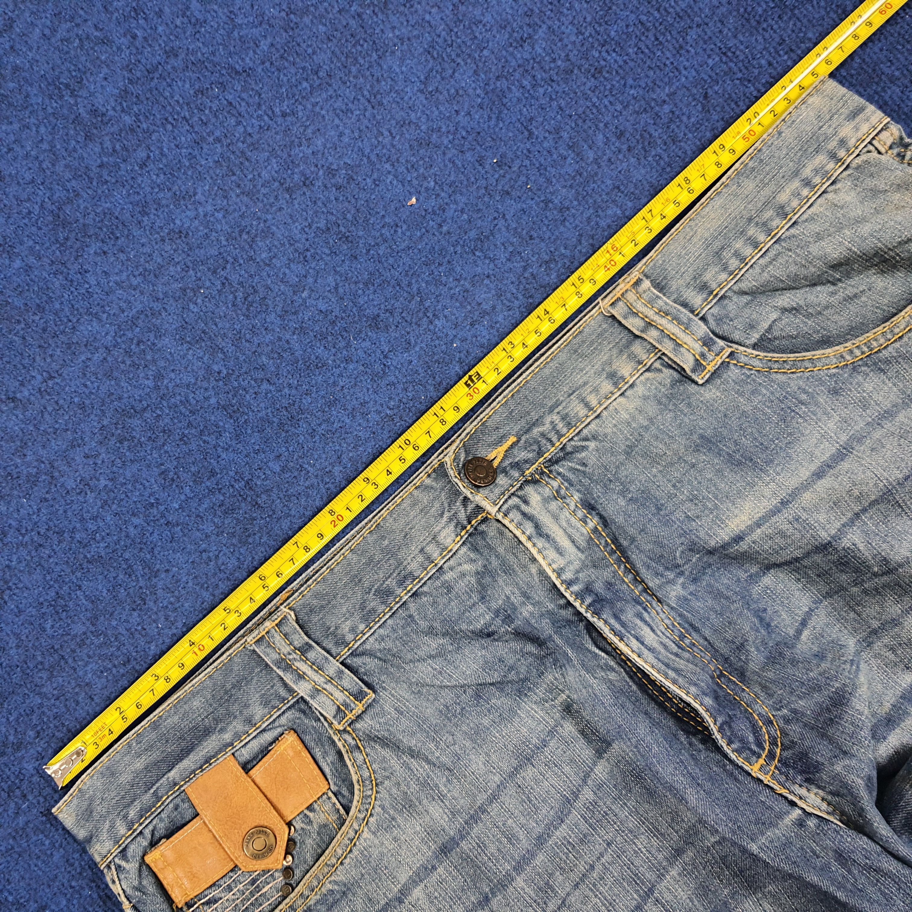 Pelle Pelle × Vintage Vintage Pelle Pelle Us Urban Fashion Design Jeans Size US 42 / EU 58 - 11 Thumbnail
