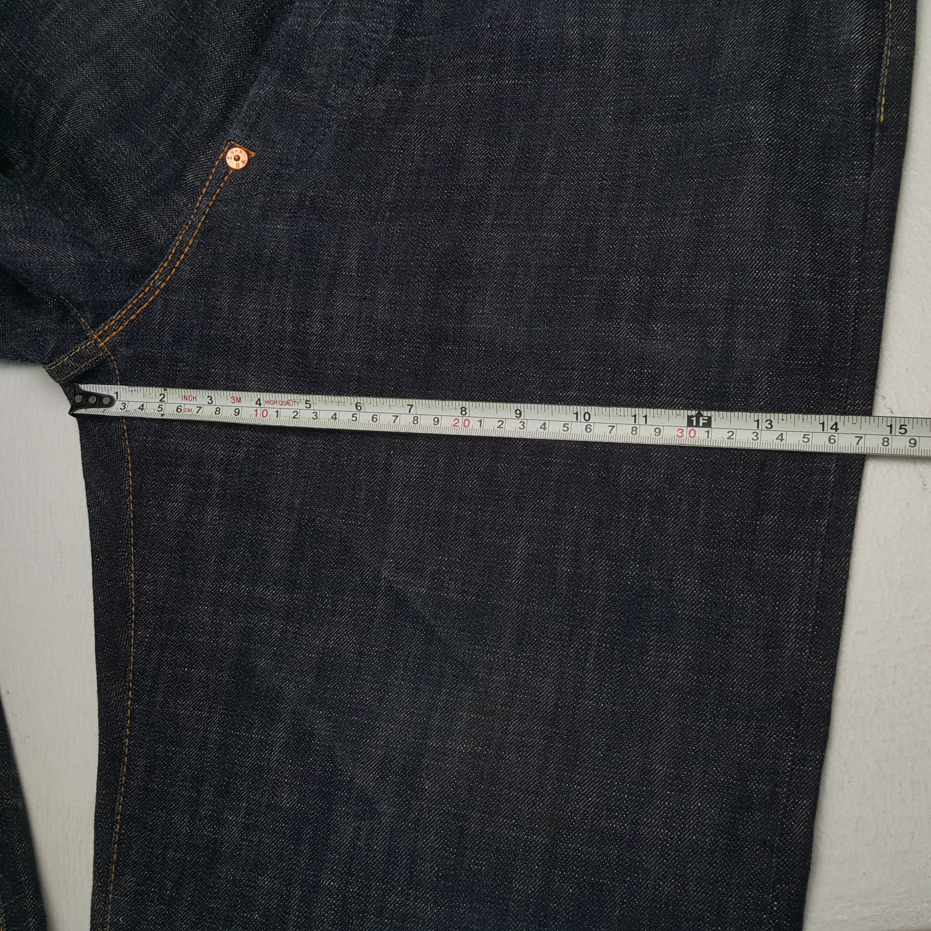 Evisu × Japanese Brand × Vintage EVISU Japanese Brand Big Logo Daicock Style Jeans Size US 35 - 9 Thumbnail