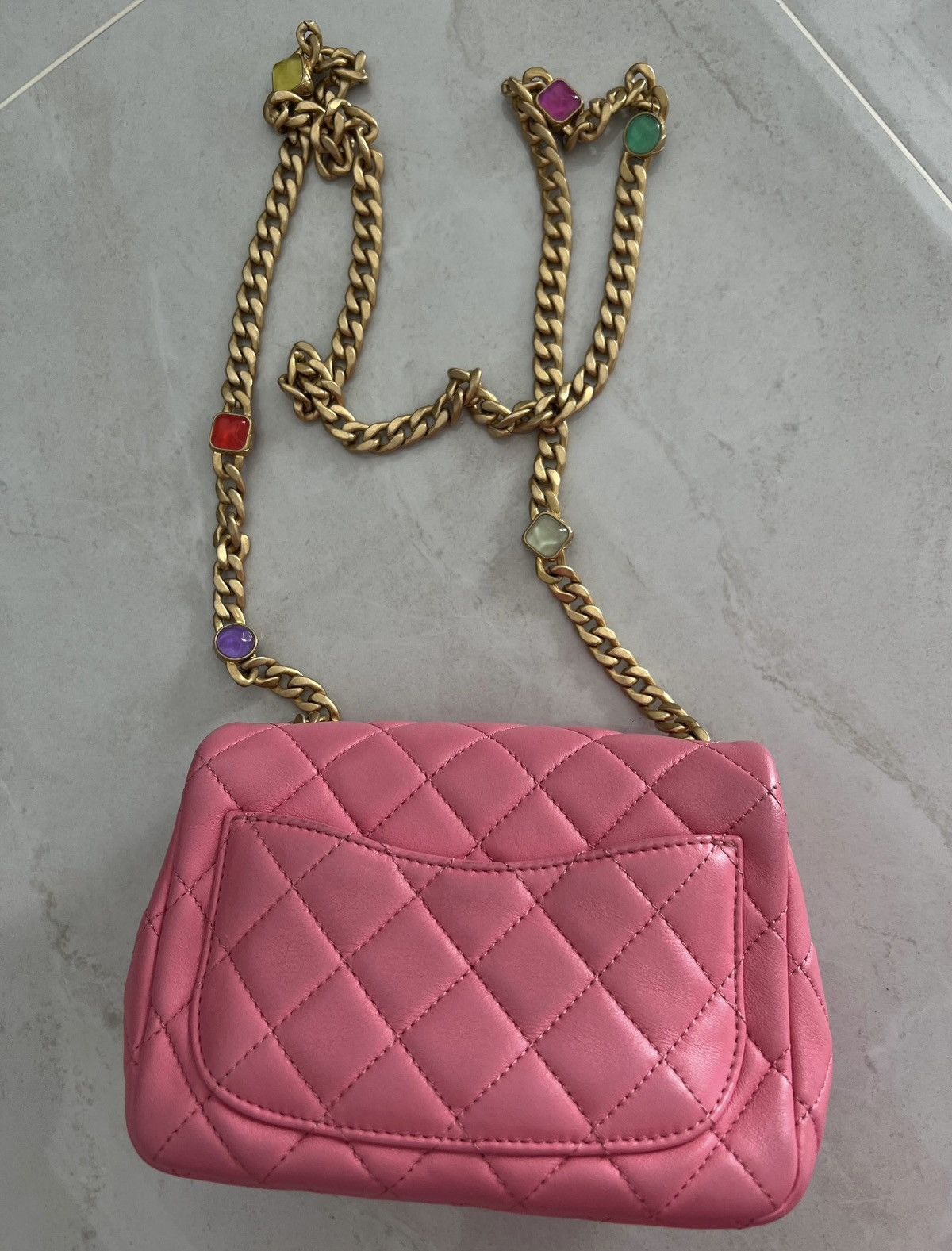 Chanel Chanel Pink Classic Flap CF Limited Edition Size ONE SIZE - 3 Thumbnail