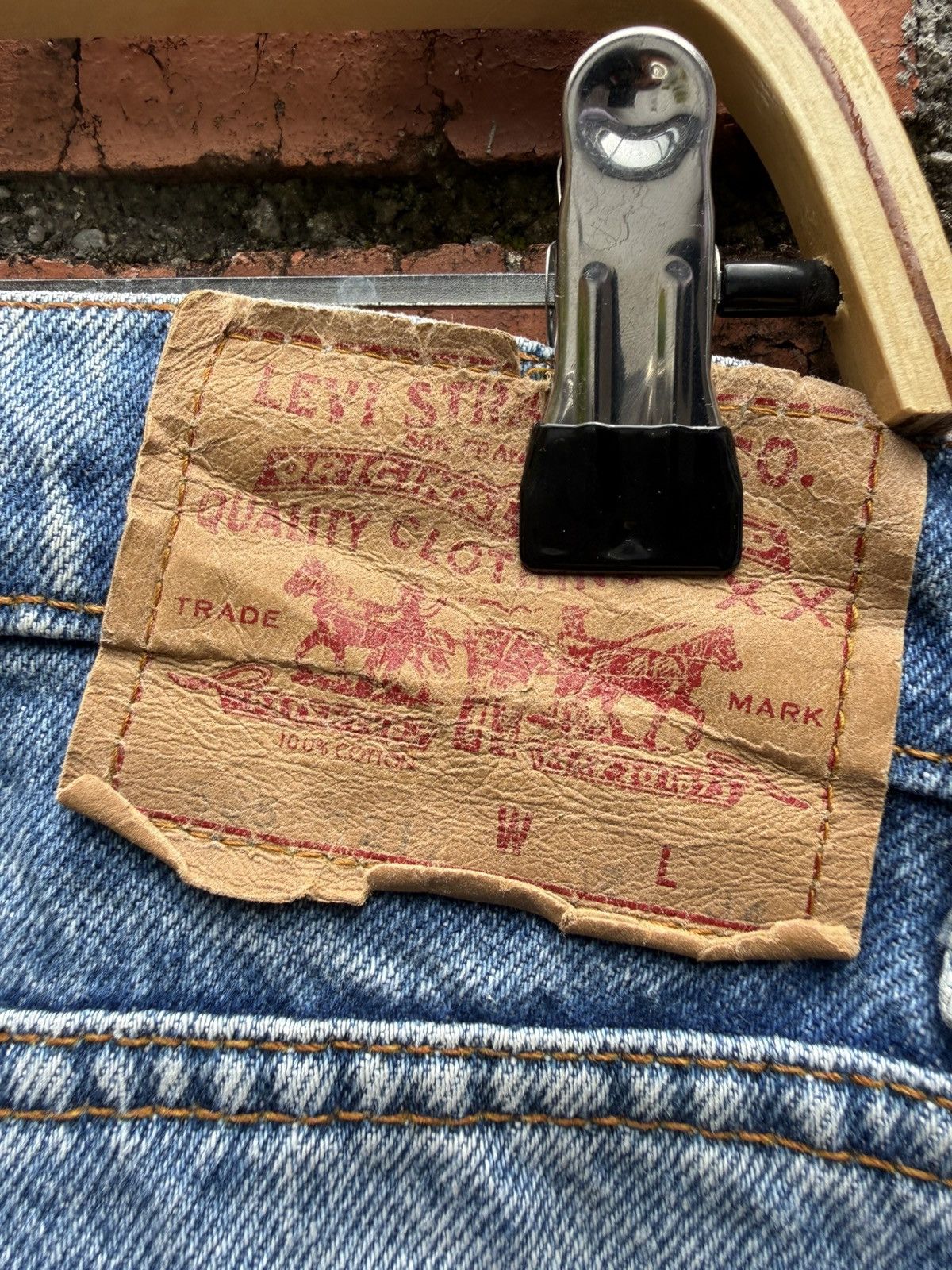 Levi's Vintage Clothing W31x31 vintage levi’s 505 faded Size US 31 - 5 Thumbnail