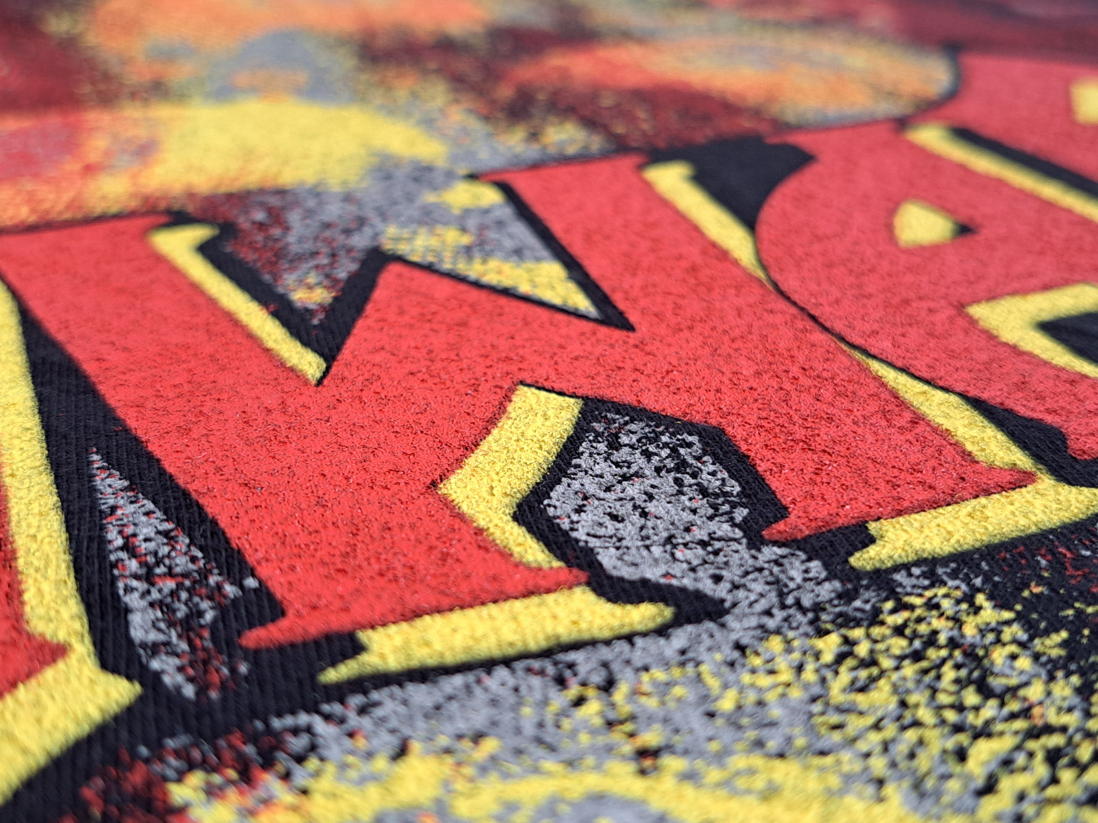Band Tees Vintage 90s MANOWAR all-over print T-shirt. Size XL. Size US XL / EU 56 / 4 - 15 Thumbnail