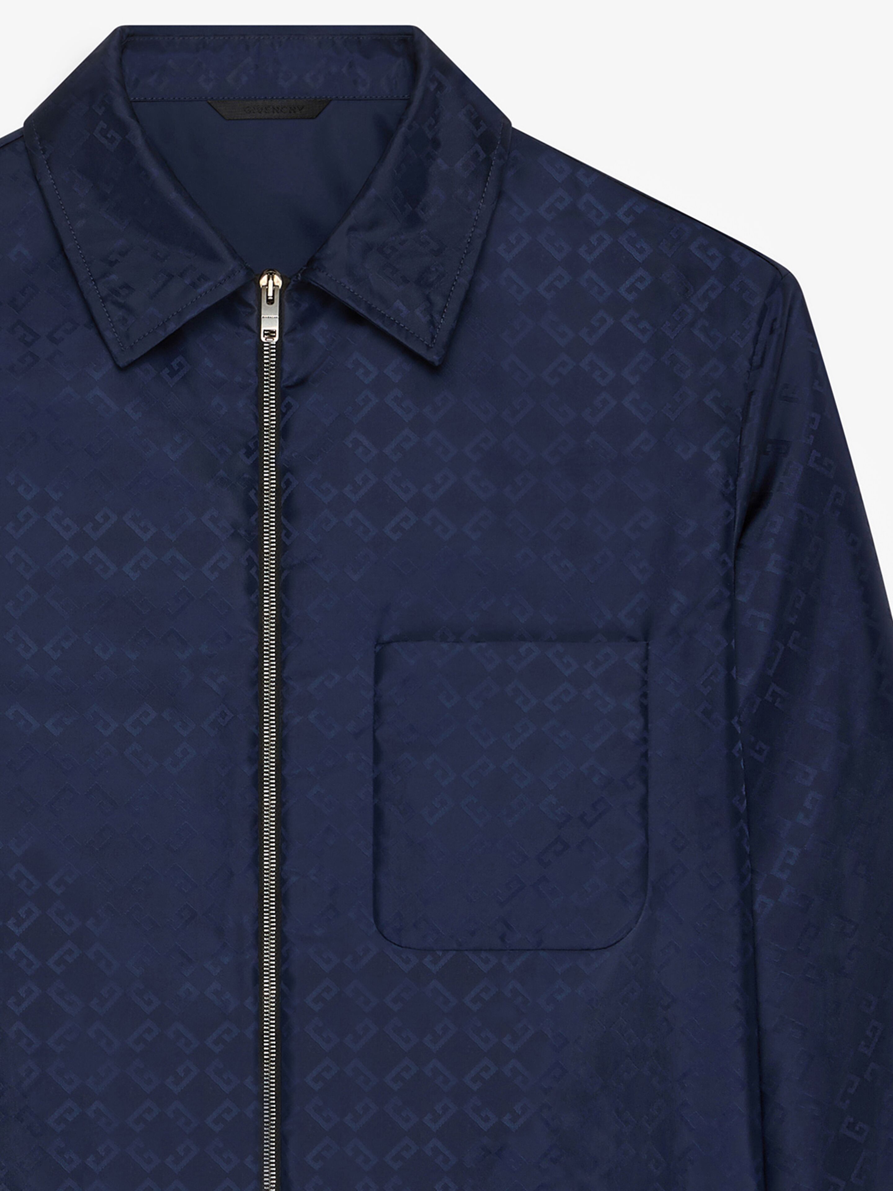 Givenchy o1n1vont0326 Overshirt in Blue Size US S / EU 44-46 / 1 - 4 Thumbnail