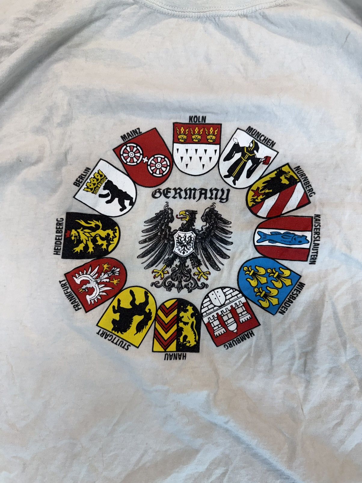 Vintage Vintage Germany Crest Tee Size US L / EU 52-54 / 3 - 2 Thumbnail