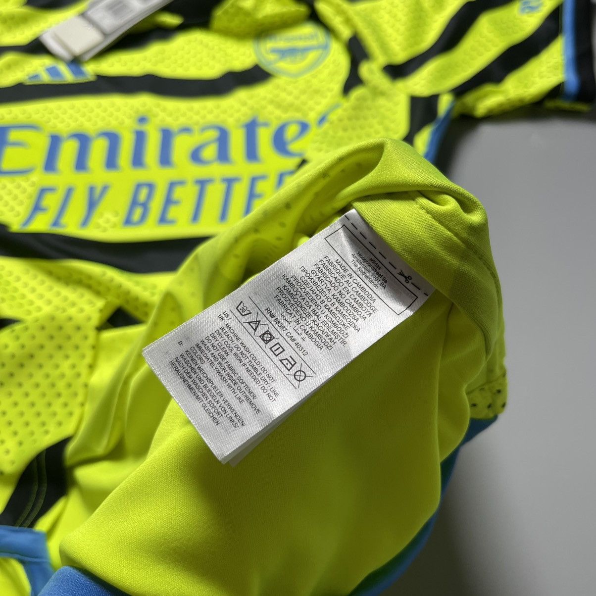 Vintage NWT ARSENAL ADIDAS 2023/2024 SOCCER AWAY JERSEY #10 EZE Size US M / EU 48-50 / 2 - 11 Thumbnail