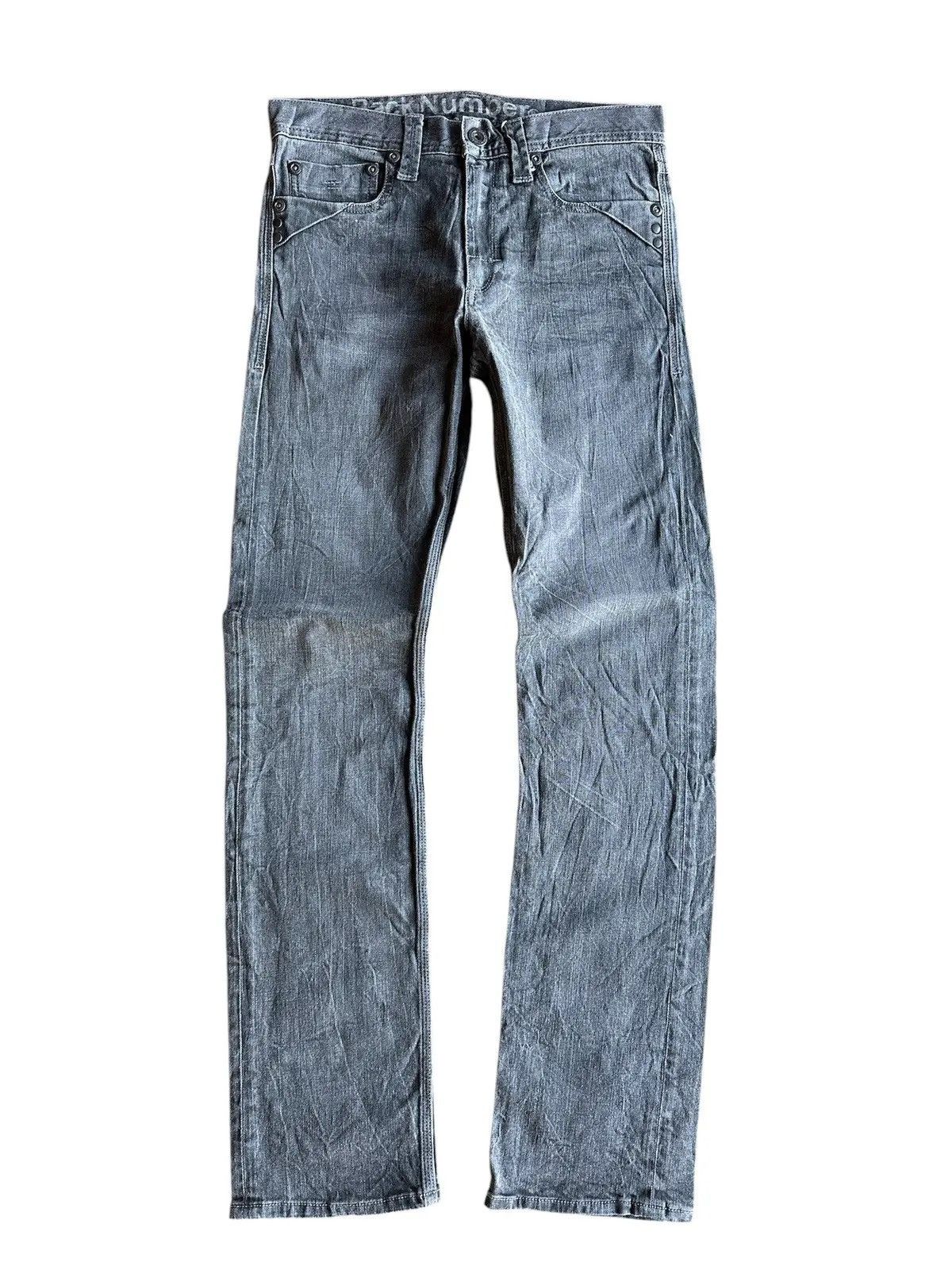 Number (N)ine GRAILS💥💥VINTAGE BACK NUMBER JEANS JAPANESE BRAND DENIM PANTS Size US 30 / EU 46 - 2 Thumbnail