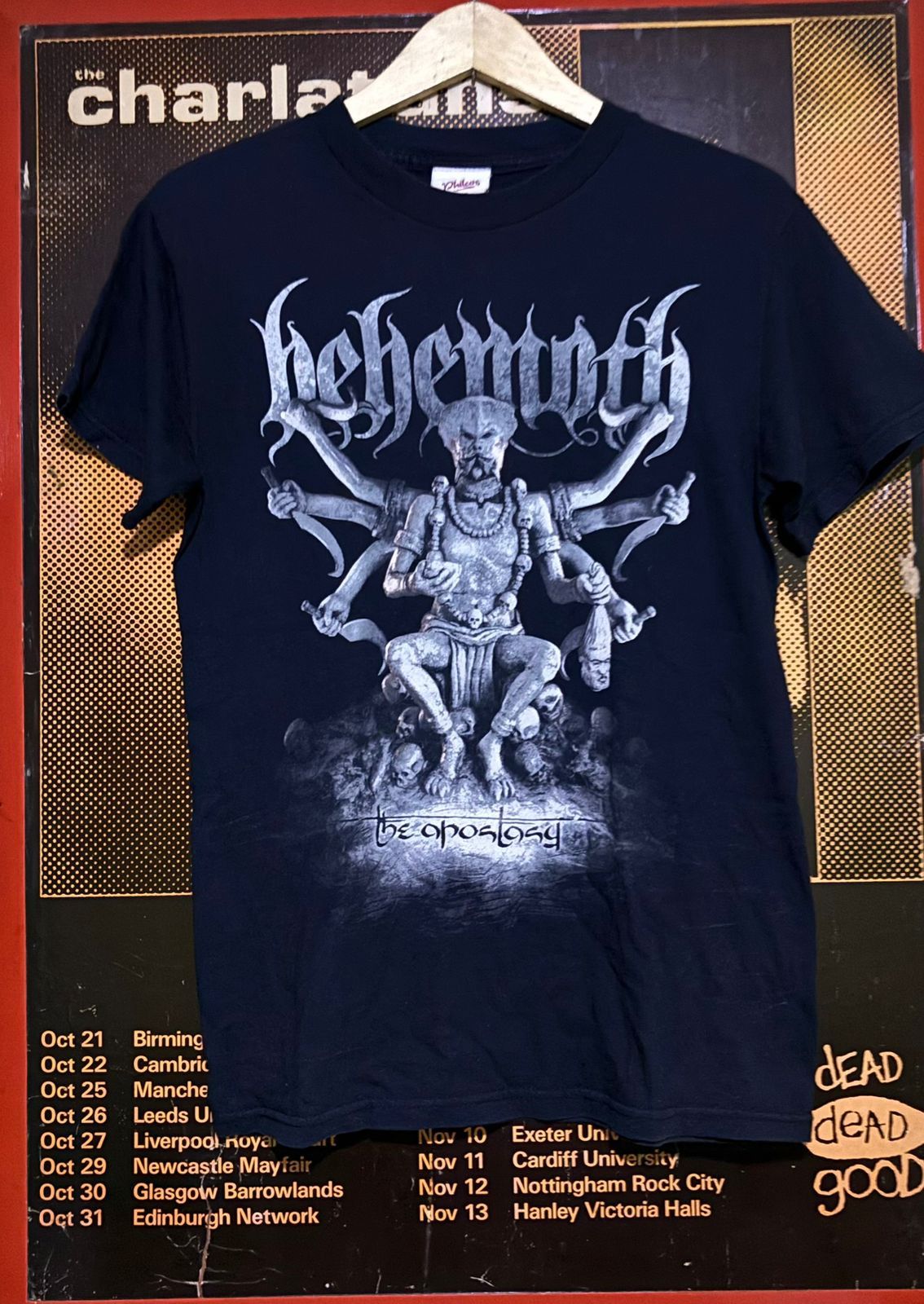Band Tees Vtg Y2k Behemoth The Apostacy Shirt deicide cradle of filth Size US S / EU 44-46 / 1 - 1 Thumbnail