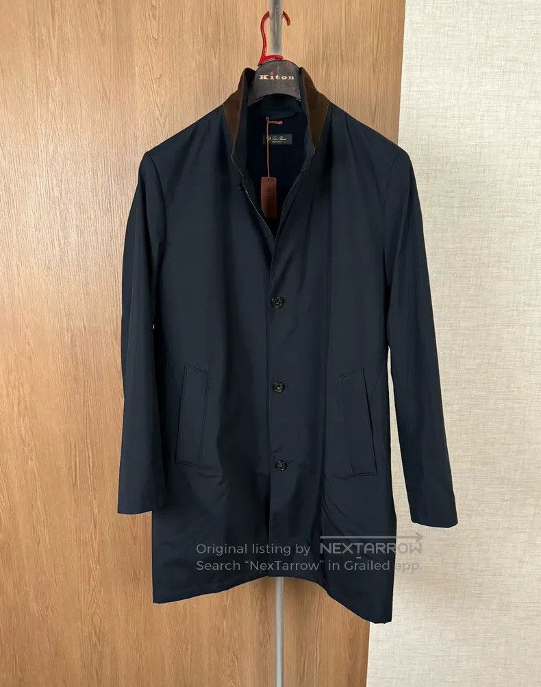 Loro Piana LORO PIANA Sebring Men's Windbreaker Jacket Technology Fab Size US M / EU 48-50 / 2 - 1 Thumbnail