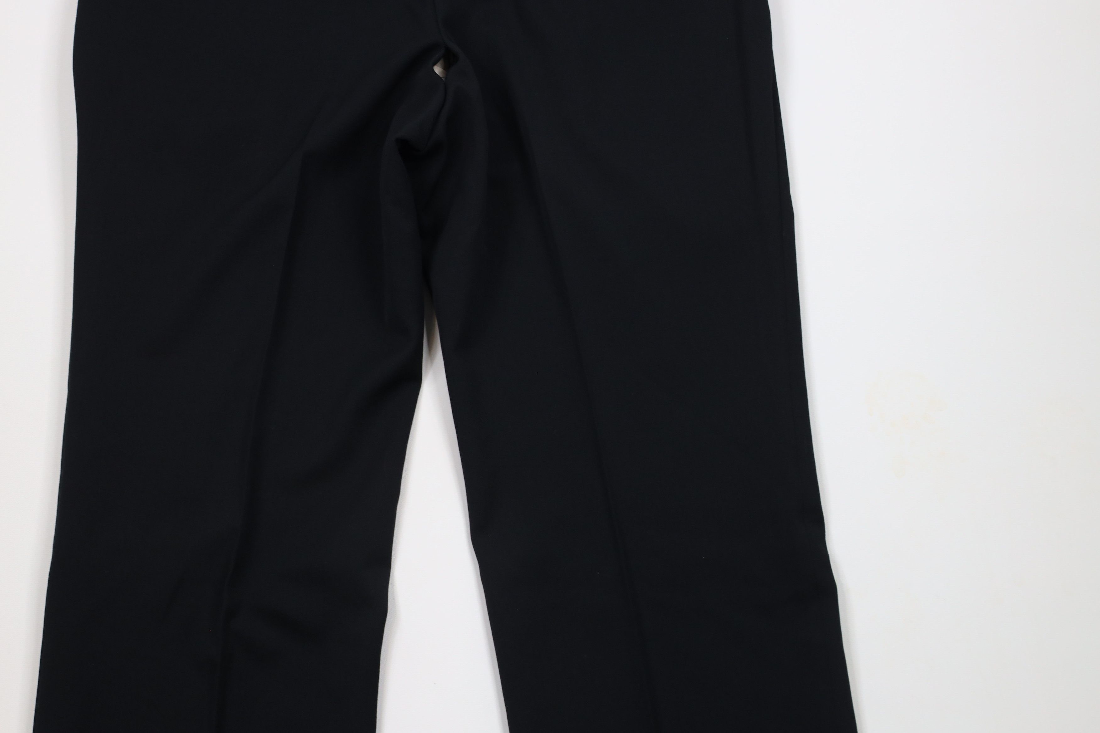 Vintage Vintage 90s Streetwear Wool Chino Pants Trousers Black Size US 36 / EU 52 - 11 Thumbnail