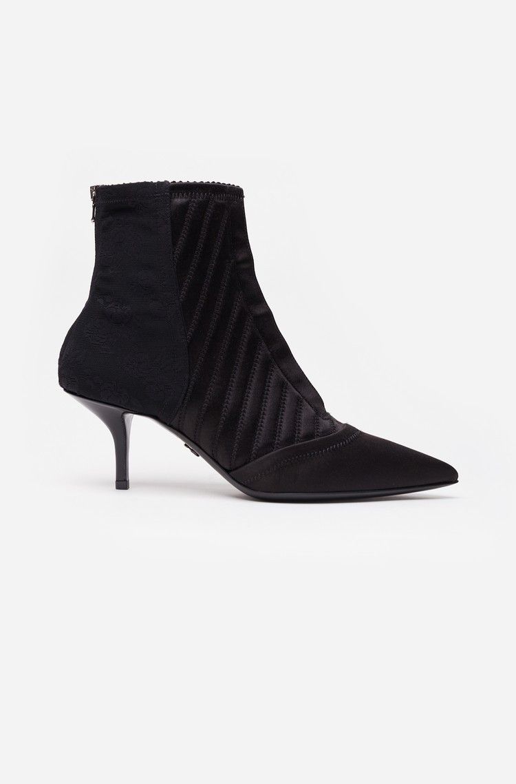 Dolce & Gabbana o1y0825 Spike Heel Ankle Boots in Black Size US 6 / IT 36 - 1 Thumbnail