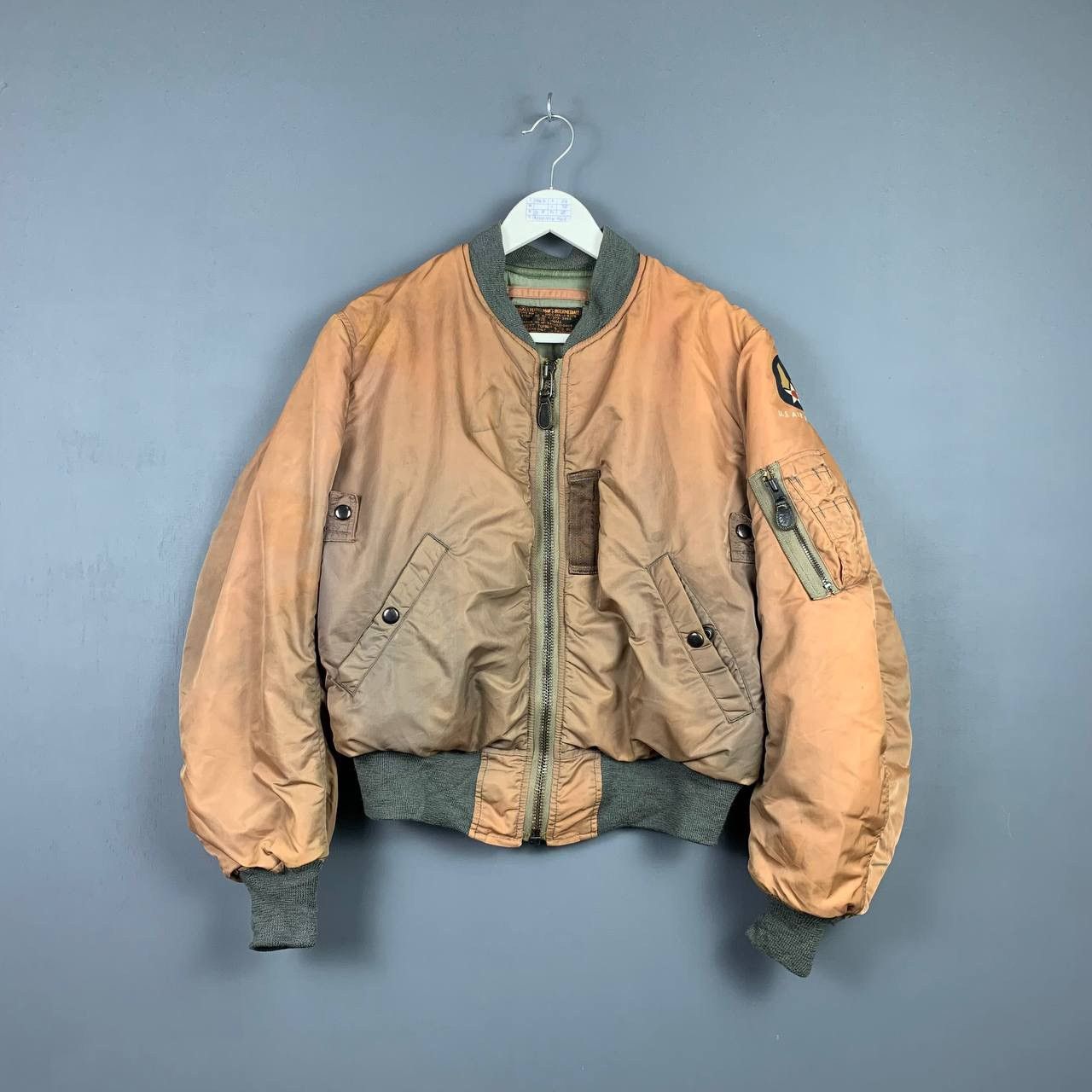 Vintage The Real McCoy's Us Air Force MA-1 Flying Bomber Jacket