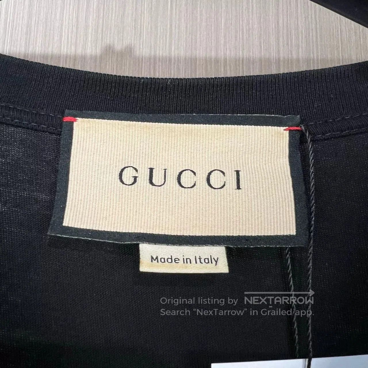 Gucci Gucci Rhinestone Letter Short-Sleeve Top. Size XS / US 0-2 / IT 36-38 - 5 Thumbnail