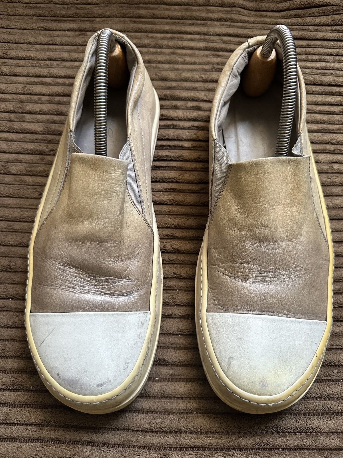 Rick Owens Rick Owen's Slip - On Boat Sneakers Size US 10 / EU 43 - 1 Thumbnail