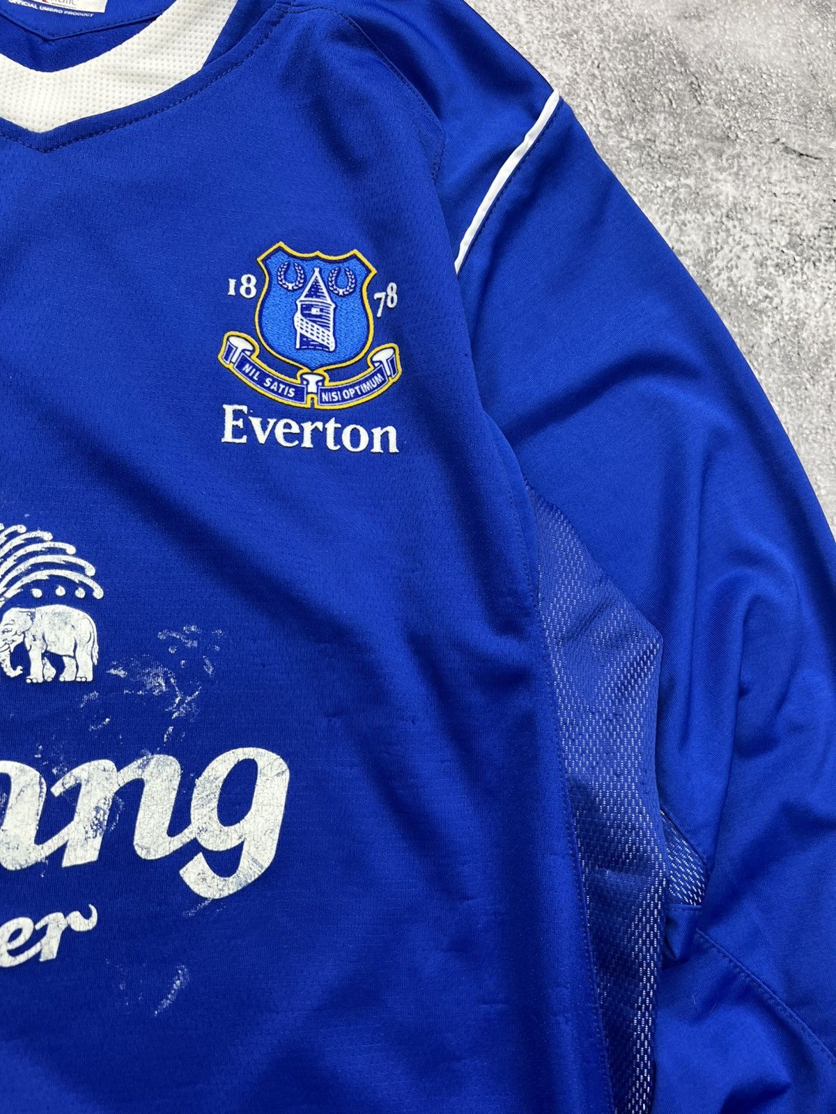 Umbro Everton Umbro 2004/2005 Home Kit Soccer Jersey Longsleeve Size US S / EU 44-46 / 1 - 5 Thumbnail