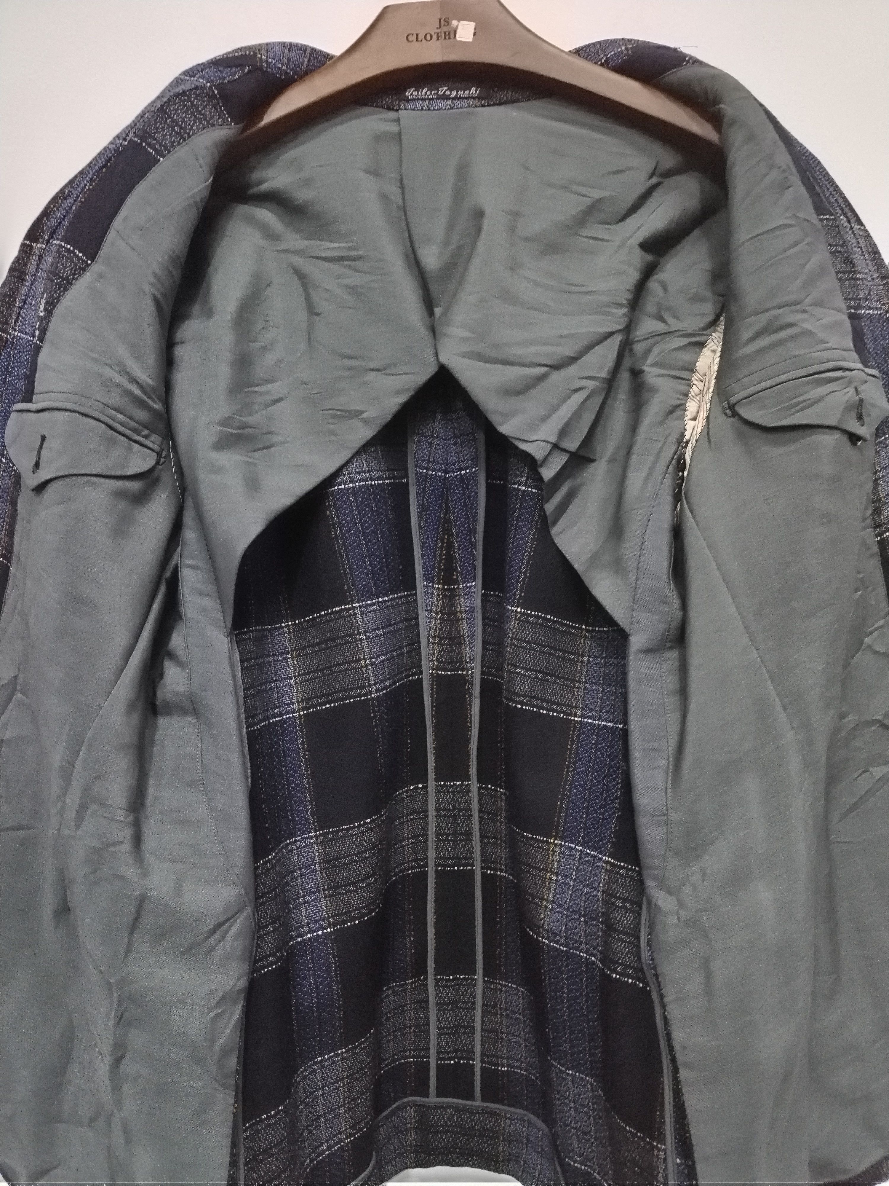 Japanese Brand Vintage Japanese Brand Plaid Blazer Jacket Made in England Size 38L - 10 Thumbnail