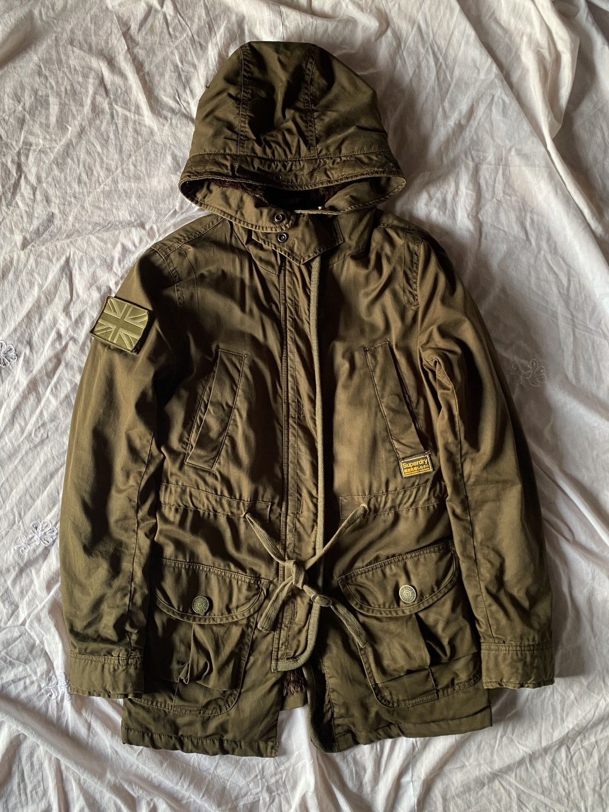 Superdry vintage parka superdry fur outdoor jacket Size XS / US 0-2 / IT 36-38 - 1 Thumbnail