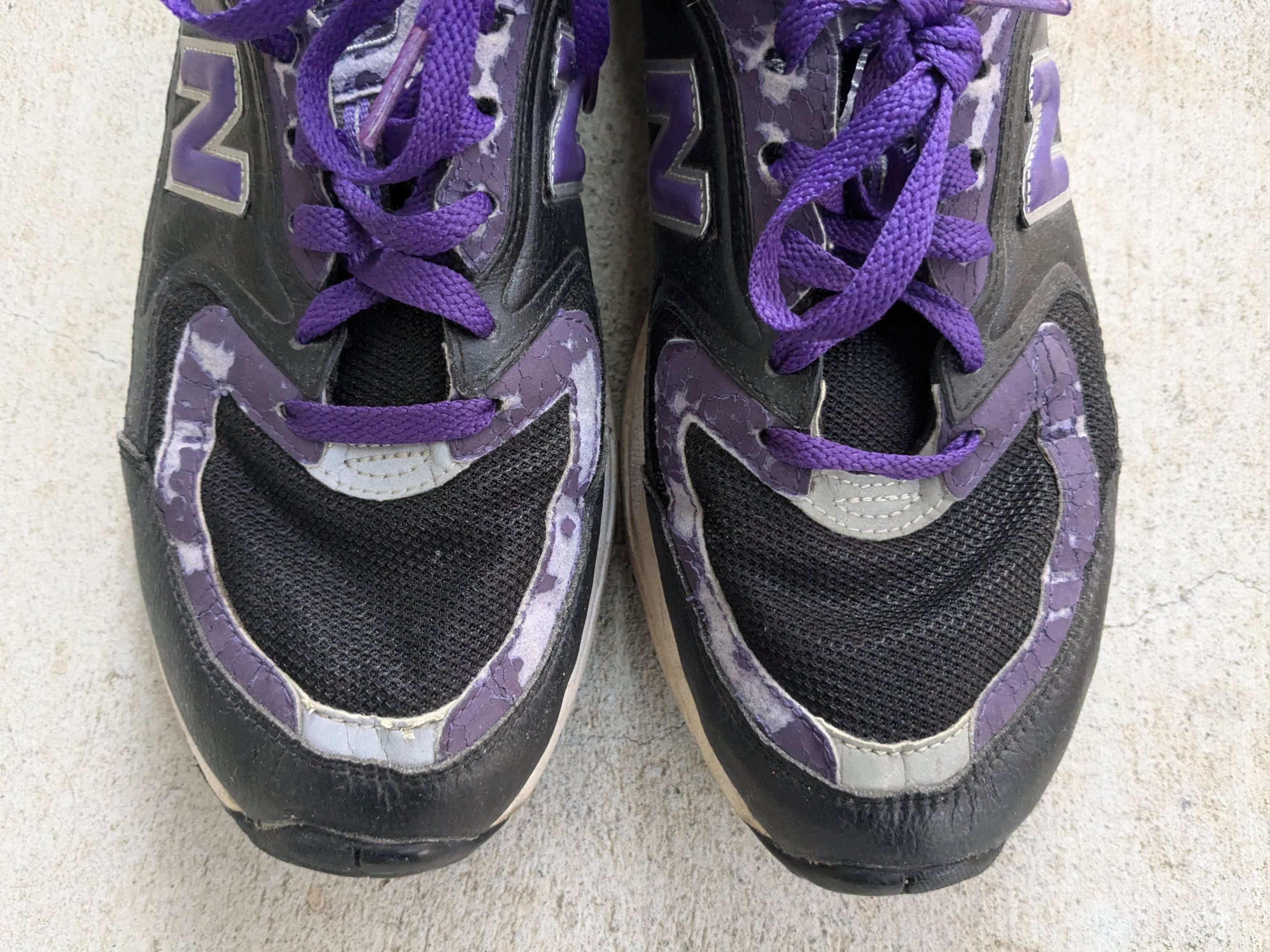 New Balance New Balance 2000 Black Purple 11.5 D Leather Low Tops Size US 11.5 / EU 44-45 - 6 Thumbnail