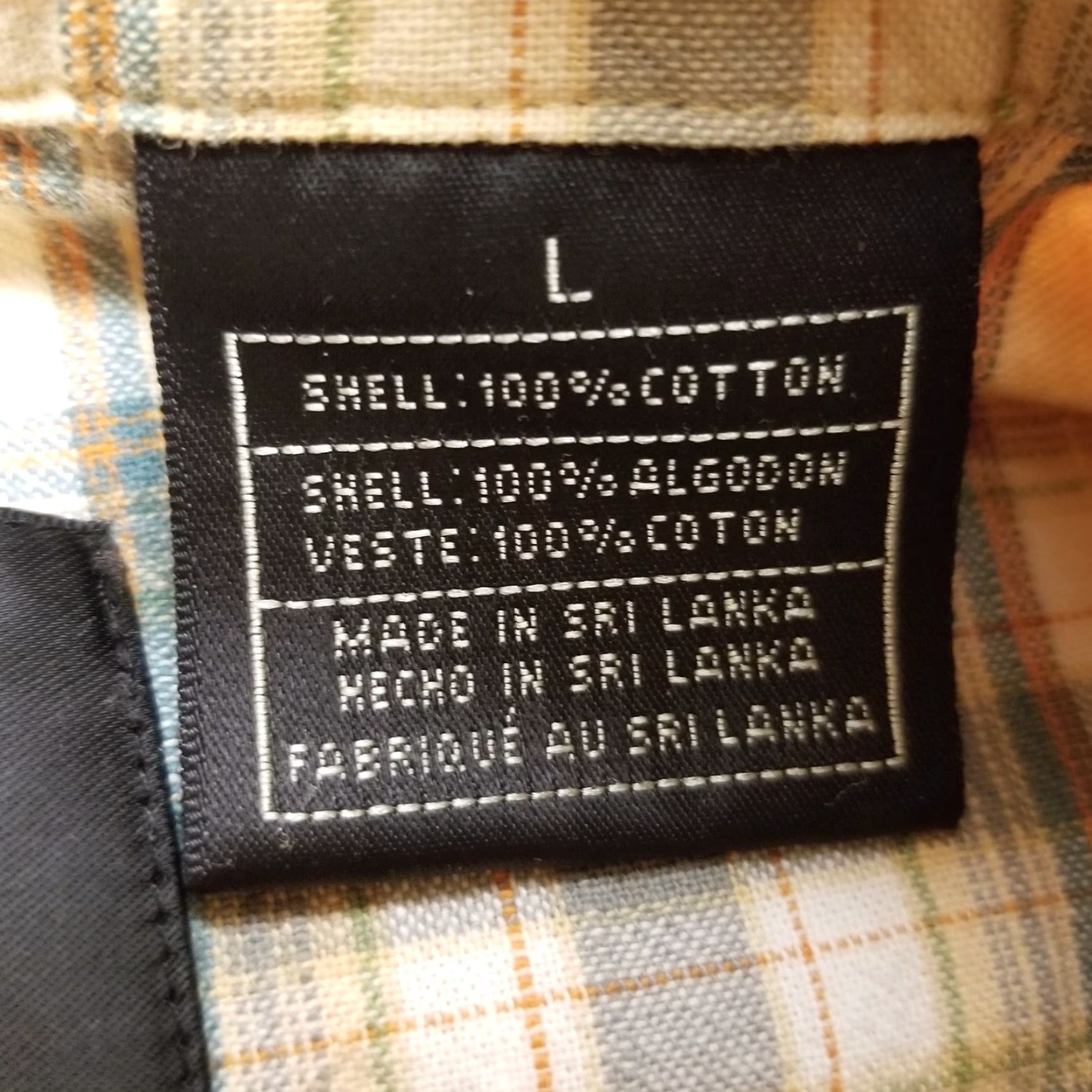 Vintage VINTAGE RedHead Shirt Mens L Beige Plaid 100% Cotton Short Sleeve Casual Outdoor Size US L / EU 52-54 / 3 - 5 Thumbnail