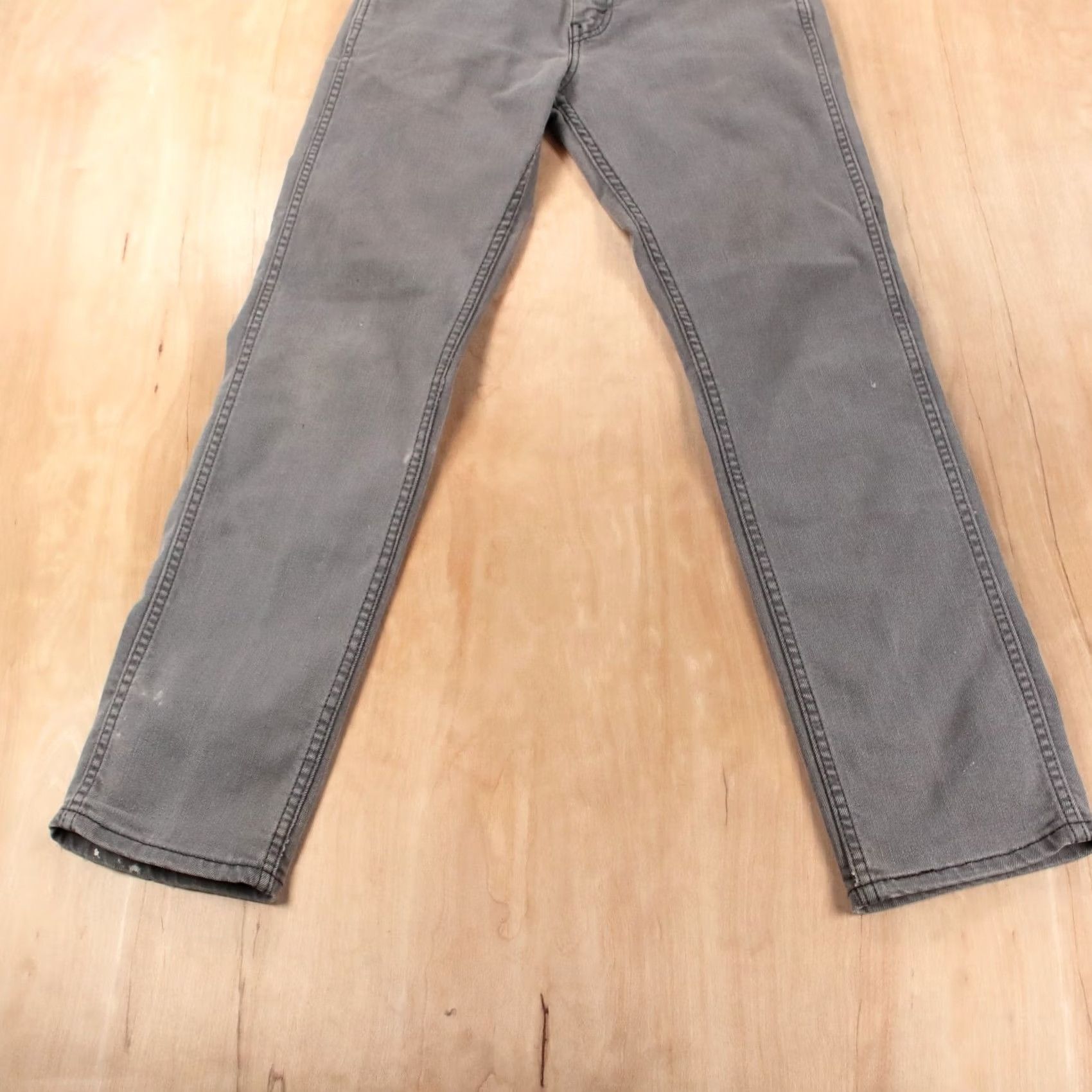 Levi's LEVI'S 511 Slim Fit Jeans 29x30 Gray Stretch Denim Paint Spots Tag Indie Sleaze Size US 29 - 4 Thumbnail