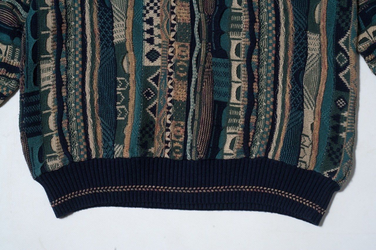 Vintage Croft&Barrow Vintage 90's Coogi Inspired Sweater Knit Size US L / EU 52-54 / 3 - 4 Thumbnail