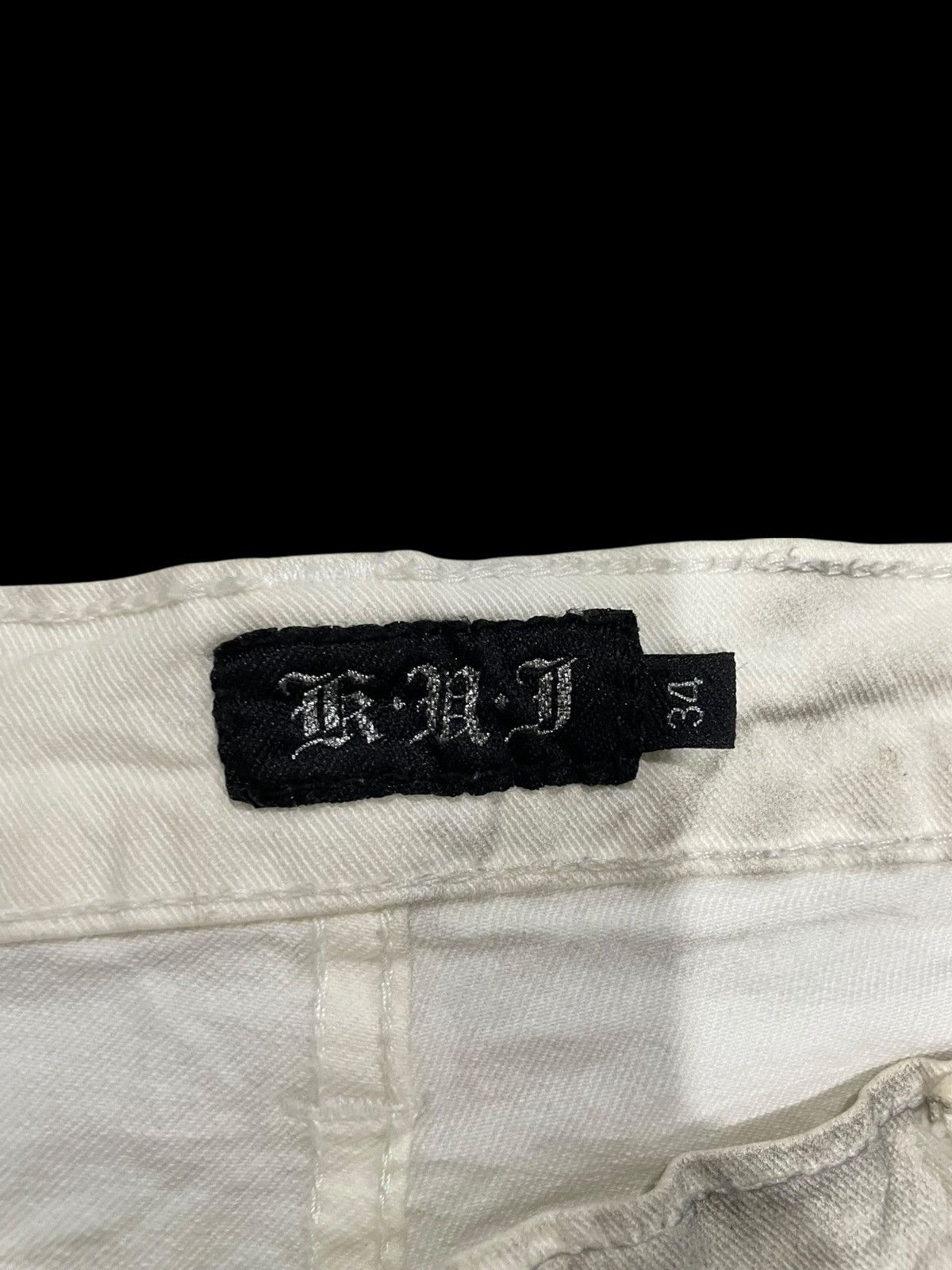 If Six Was Nine Flare K.U.I Punk Gothic Jeans Size US 34 / EU 50 - 16 Thumbnail