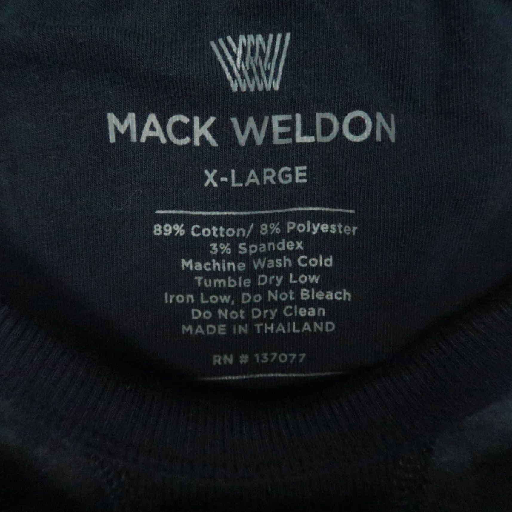 Vintage Mack Weldon Sweatshirt Men XL Blue Camo Ace Crew Pullover Long Sleeve Shirt Men XL Blue Camouflage Pullover Crew Neck Athletic Winter Fall Spring Knit Size US XL / EU 56 / 4 - 3 Thumbnail
