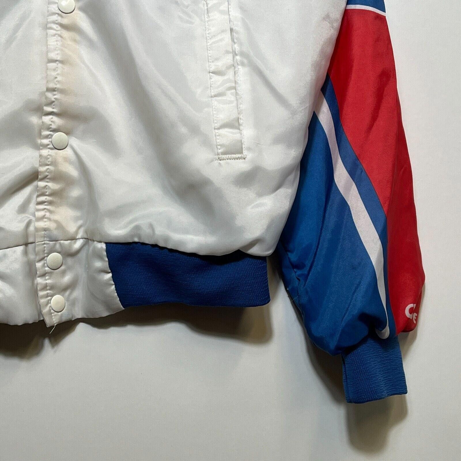Chalk Line × Vintage Vintage 80s NBA Detroit Pistons Chalk Line Bomber Jacket S Size US S / EU 44-46 / 1 - 5 Thumbnail