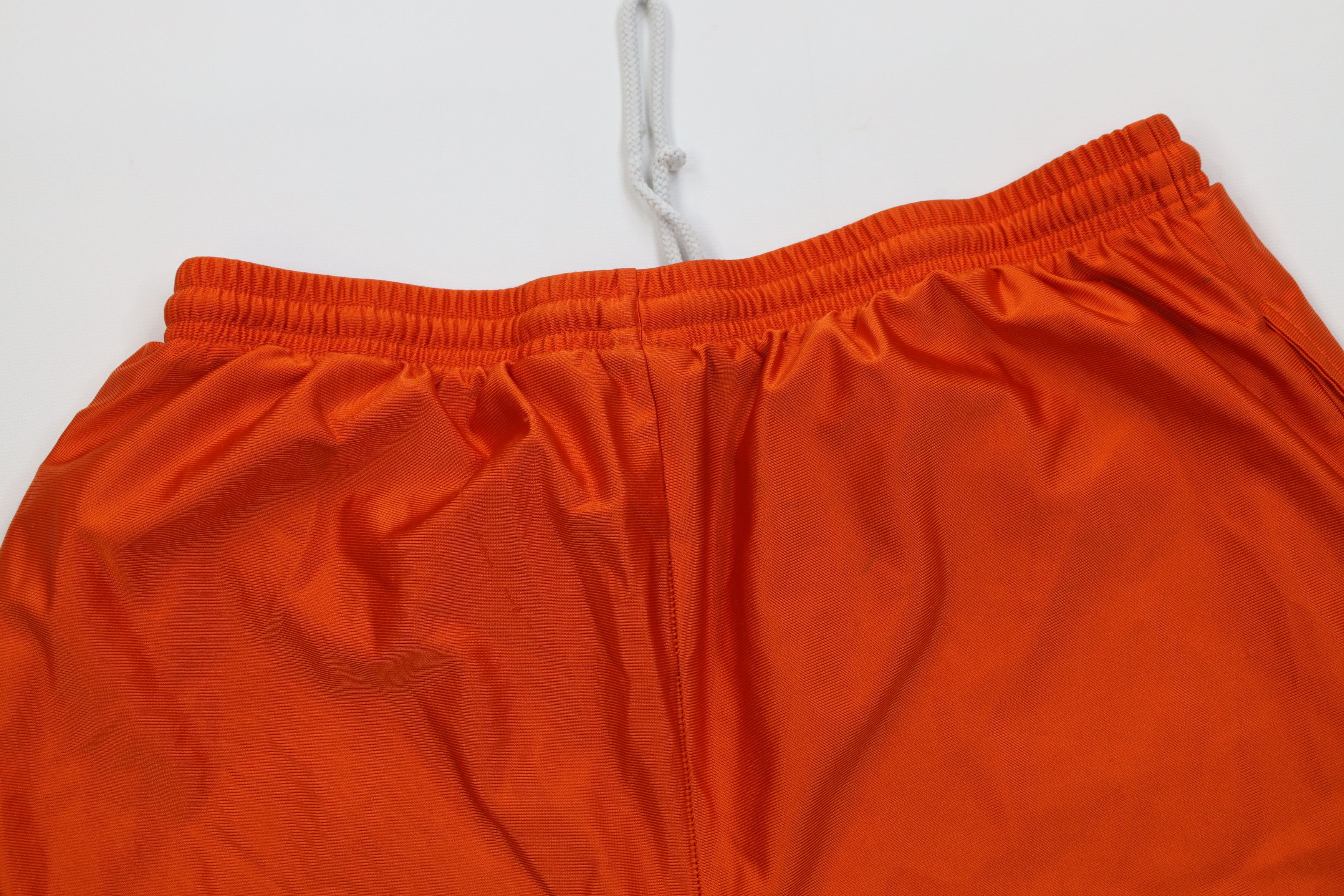 Nike Vintage Y2K Nike Mini Swoosh Dazzle Basketball Shorts Orange Size US 36 / EU 52 - 11 Thumbnail