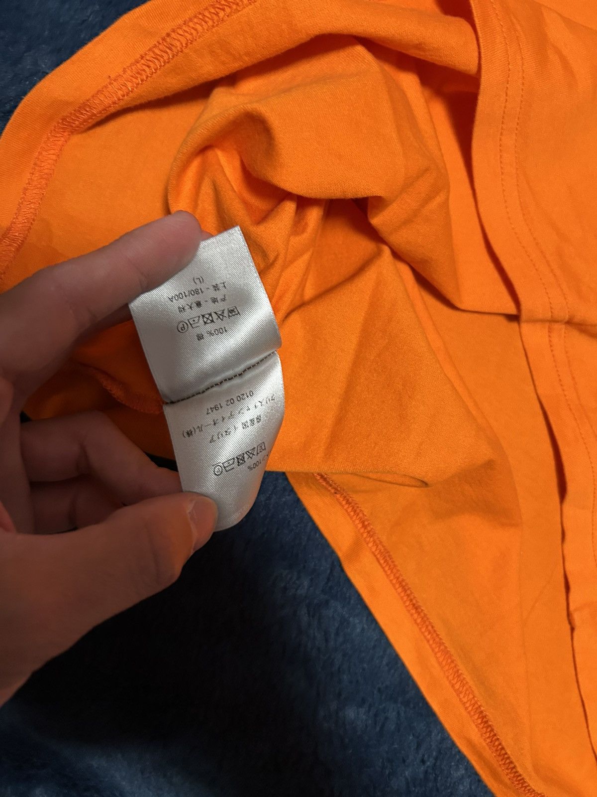 Dior Dior CD tee orange Size US L / EU 52-54 / 3 - 6 Thumbnail