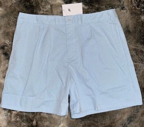 Nike Nike Life Men's SeerSucker Shorts Light Blue HF6363-440 36 Size US 36 / EU 52 - 11 Thumbnail