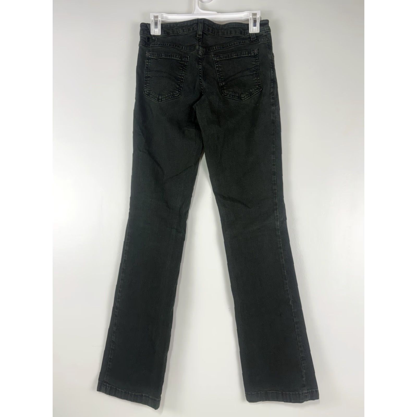 Vintage Second Yoga Jeans Green Wash Low Rise Bootcut Women’s Size 28 Denim Size 28" / US 6 / IT 42 - 4 Thumbnail