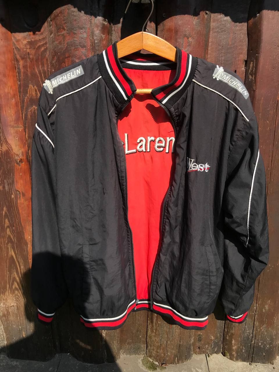 Formula 1 Vintage 90s McLaren Mercedes West F1 Racing Reversible Size US XL / EU 56 / 4 - 6 Thumbnail