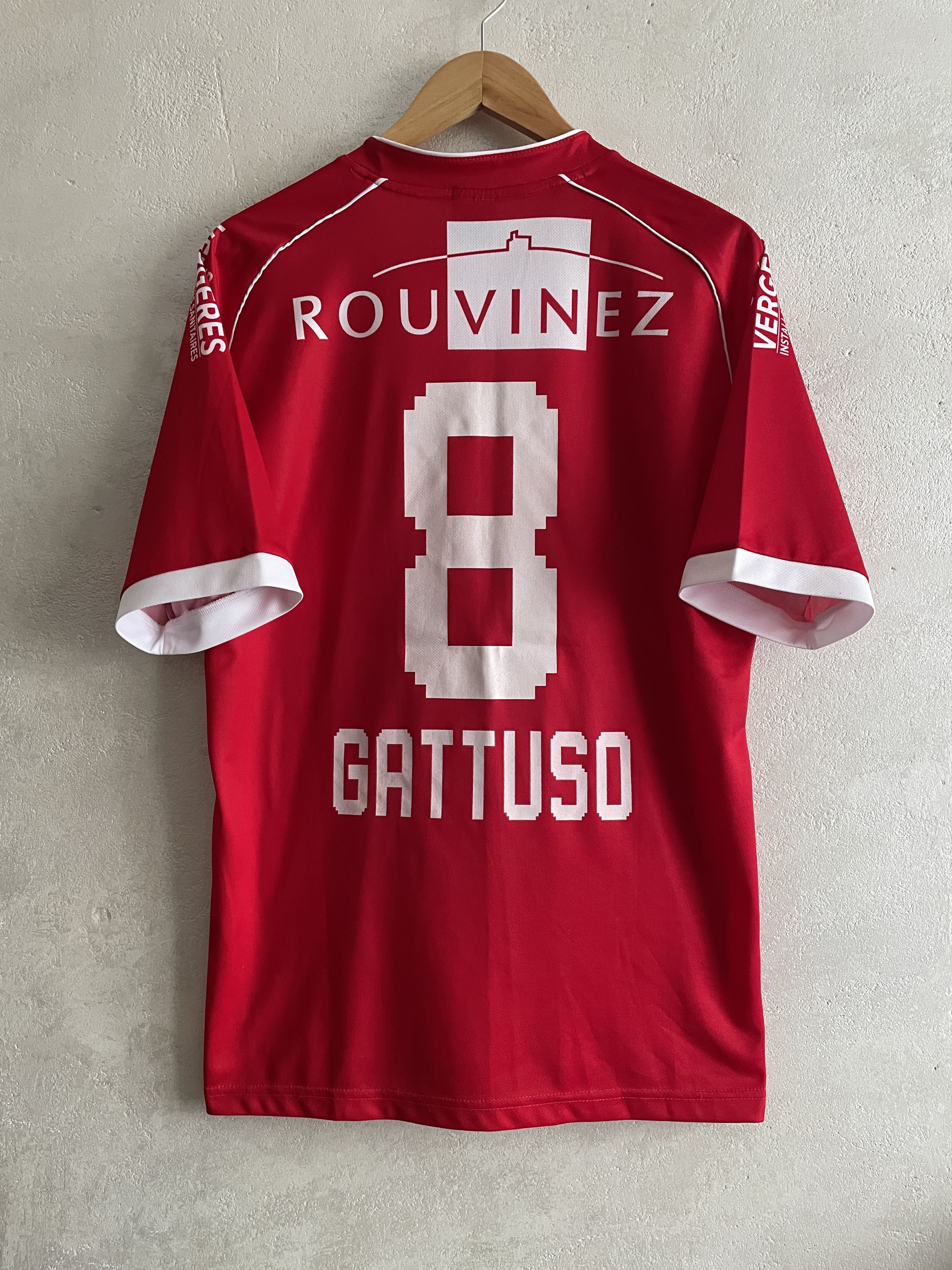 Errea FC Sion Away Shirt 2012 2013 Soccer Jersey Maillot Size US XL / EU 56 / 4 - 1 Thumbnail