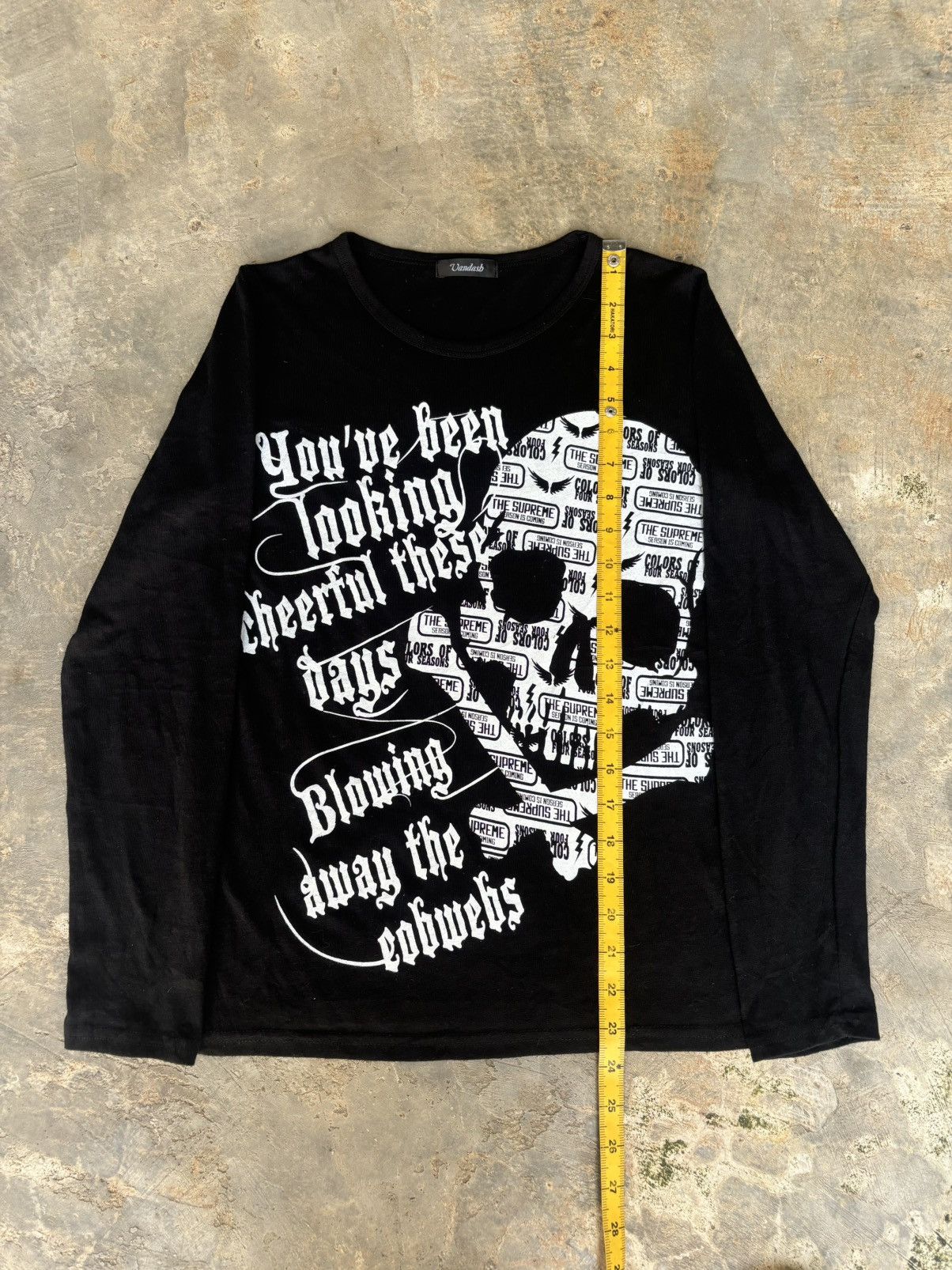 Hysteric Glamour Y2k Vandasb Skull Ifsixwasnine Lgb Punk Style Longsleeve Size US M / EU 48-50 / 2 - 7 Thumbnail