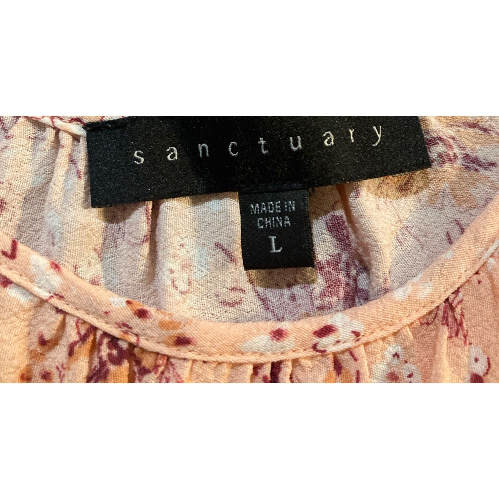 Sanctuary Coastal Cowgirl Boho Sanctuary Cinch Dresss Pink Large Size L / US 10 / IT 46 - 4 Thumbnail