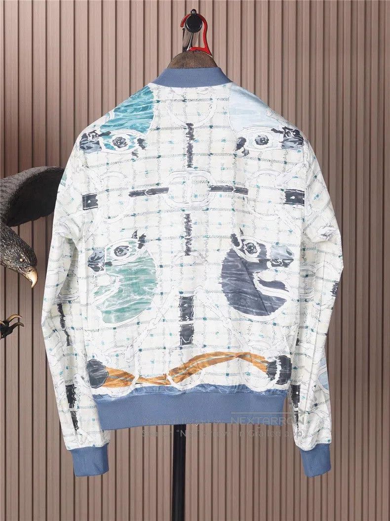 Hermes Hermes size 38 Men's Thin Printed Jacket Size US M / EU 48-50 / 2 - 3 Thumbnail